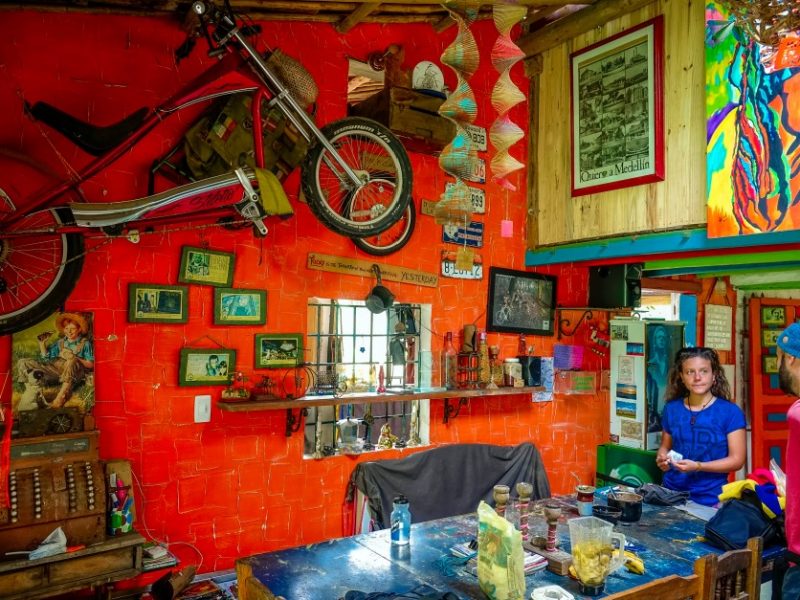 Casa ciclista medellin comedor